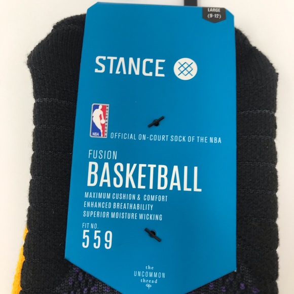 Stance Kobe Bryant ‘The Final’ Large (9-12) - NEW! - Picture 3 of 8